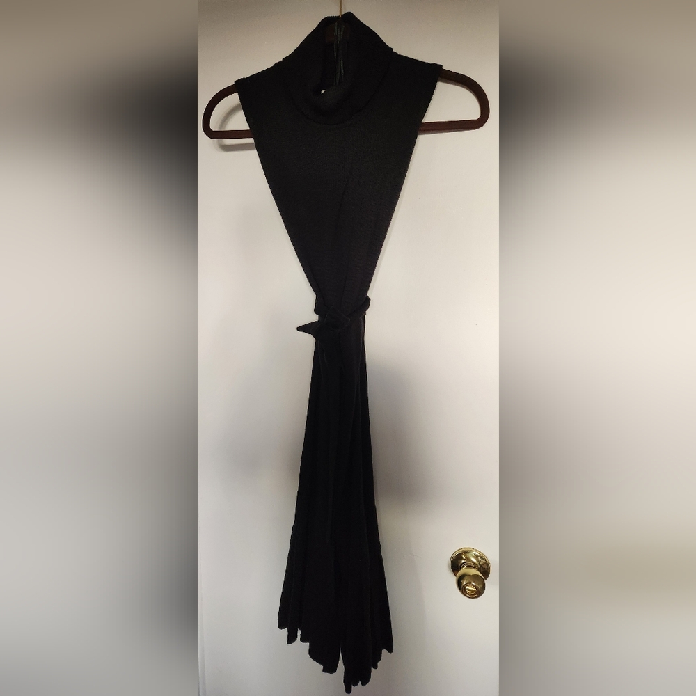 Calvin Klein Black Turtleneck Dress